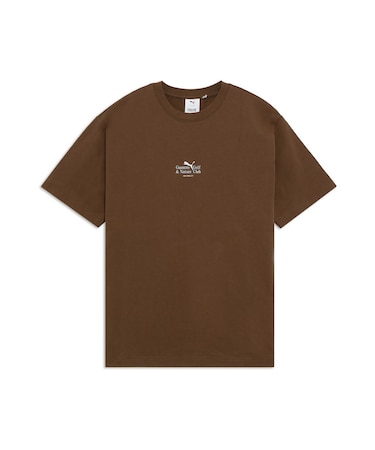 メンズ ゴルフ PUMA x GUMTREE GOLF & NATURE CLUB ワイルドフラワー バック プリント 半袖 Tシャツ PUMA GGNC Wi