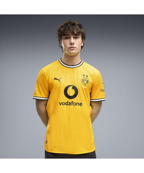 メンズ 2026-27 ドルトムント ホーム オーセンティック 半袖 ユニフォーム BVB Home Jersey Authentic