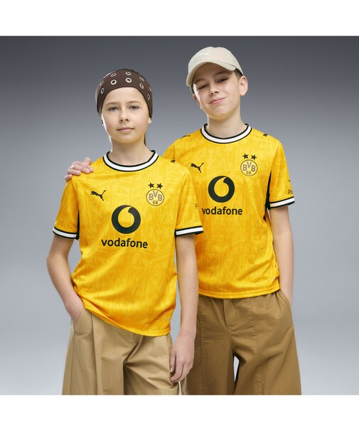 キッズ 2026-27 ドルトムント ホーム レプリカ 半袖 ユニフォーム 128-164cm BVB Home Jersey Replica Jr