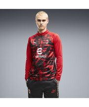 メンズ 2026-27 ACミラン プレマッチ 1/4 ジップトップ ACM Warm Up 1/4 Zip Top