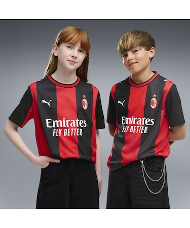 キッズ 2026-27 ACミラン ホーム レプリカ ユニフォーム 128-164cm ACM Home Jersey Replica Jr