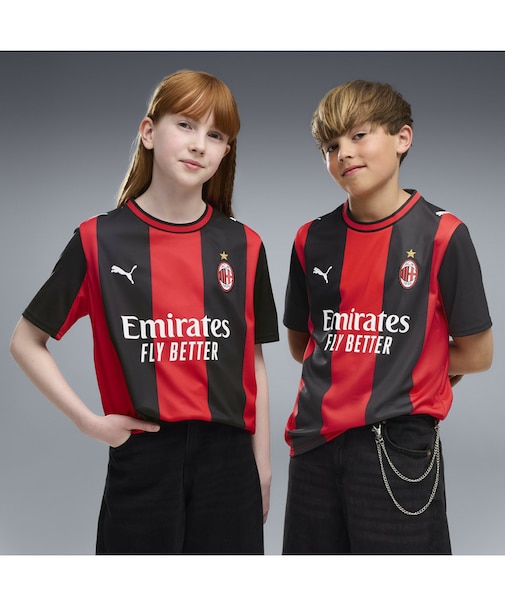 キッズ 2026-27 ACミラン ホーム レプリカ ユニフォーム 128-164cm ACM Home Jersey Replica Jr