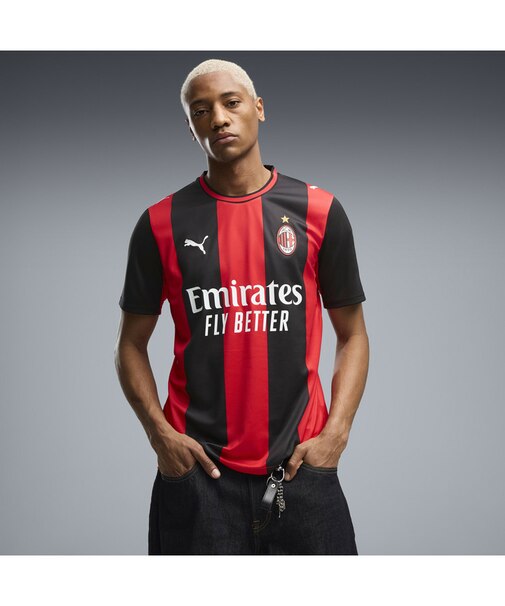 メンズ 2026-27 ACミラン ホーム レプリカ 半袖 ユニフォーム ACM Home Jersey Replica