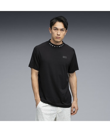 メンズ ゴルフPB シンプル モックネック 半袖 シャツ SIMPLE MOCKNECK S/S