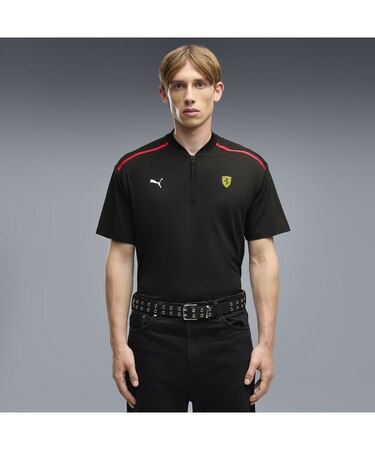 メンズ フェラーリ プレミアム CS 半袖 ポロシャツ Ferrari Premium CS Polo