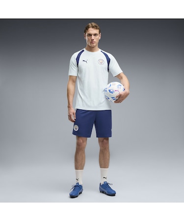 メンズ 2026-27 マンチェスターシティ FC トレーニング ショーツ Wポケット MCFC Trg Shorts w/ pockets
