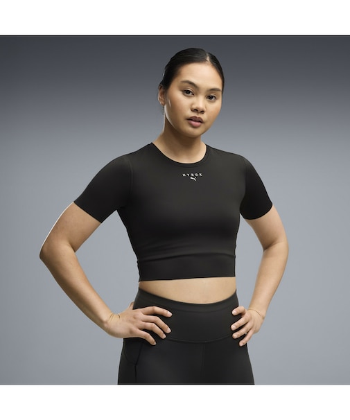 ウィメンズ トレーニング PUMA x HYROX PWRMODE クロップ 半袖 Tシャツ W PUMA X HYROX PWRMODE CROP