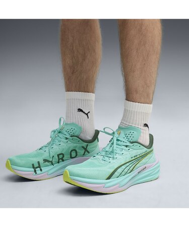 メンズ トレーニング PUMA x HYROX ディヴィエイト ニトロ 4 ランニングシューズ Deviate NITRO 4 PUMA X HYROX