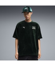 メンズ PUMA x アストン マーティン アラムコ F1 チーム ライフスタイル オーバーサイズ 半袖 Tシャツ UK スペシャル AMF1 Te