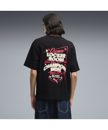 メンズ グラフィック チャンピオン ボクシー 半袖 Tシャツ GRAPHIC Champions Boxy Tee