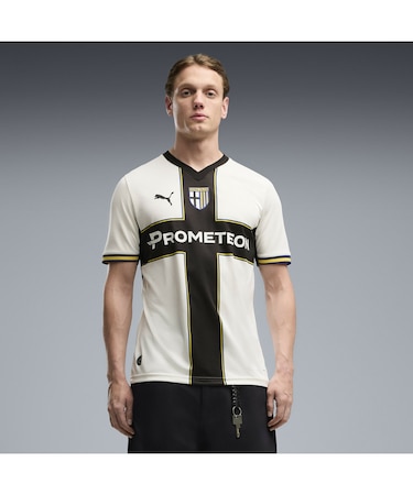 メンズ 2026-27 パルマ カルチョ ホーム レプリカ 半袖 ユニフォーム Parma Calcio Home Jersey