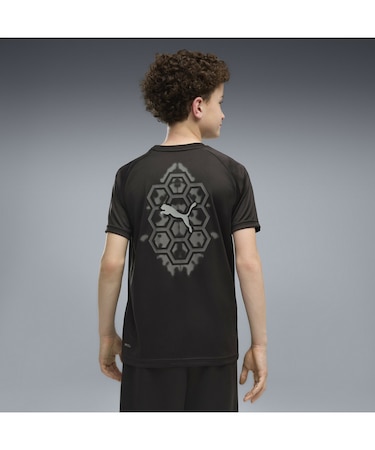 ボーイズ アクティブ スポーツ ポリ バック グラフィック Tシャツ B 120-160cm ACTIVE SPORTS Poly Tee