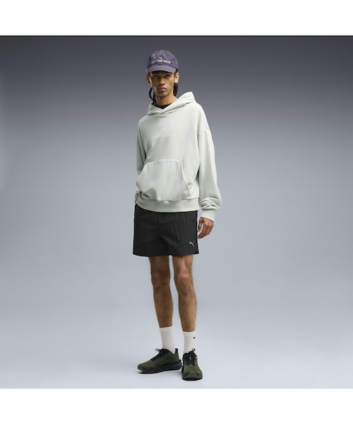メンズ ラン カルチャー コレクティブ T7 リラックスド ウーブン ショーツ 5インチ RUN CULTURE COLLECTIVE T7 Re
