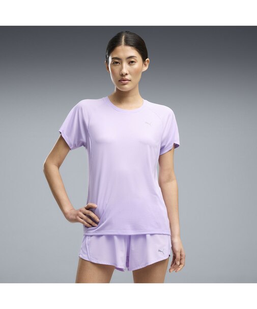 ウィメンズ ランニング ラン ヴェロシティ 半袖 Tシャツ RUN VELOCITY TEE W (POLY)