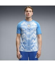 メンズ 2026-27 マンチェスターシティ FC プレマッチ 半袖 シャツ MCFC Warm Up Jersey