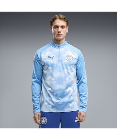 メンズ 2026-27 マンチェスターシティ FC プレマッチ 1/4 ジップトップ MCFC Warm Up 1/4 Zip Top