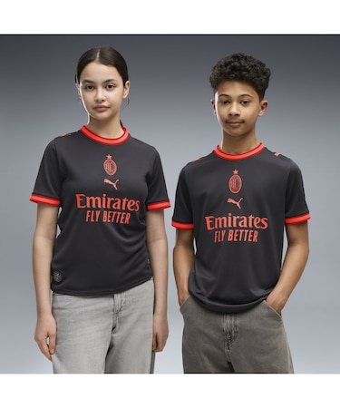 キッズ 2026-27 ACミラン サード レプリカ 半袖 ユニフォーム 116-164cm ACM Third Jersey Replica Jr