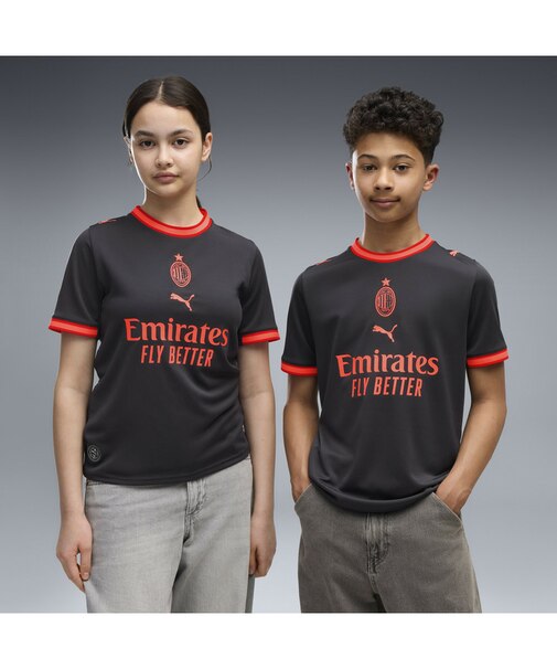 キッズ 2026-27 ACミラン サード レプリカ 半袖 ユニフォーム 116-164cm ACM Third Jersey Replica Jr