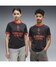 Flat Dark Gray-Glowing Red