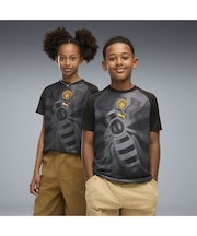 キッズ 2026-27 マンチェスターシティ FC プレマッチ 半袖 シャツ 116-164cm MCFC Warm Up Jersey Jr