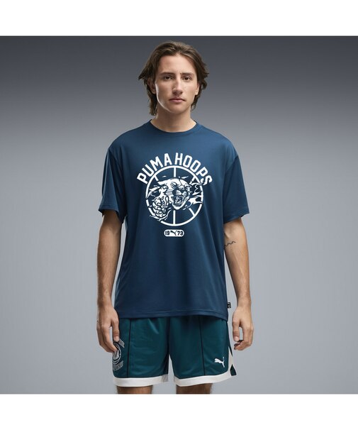 メンズ バスケットボール チーム ROAR 半袖 Tシャツ I TEAM ROAR Training AOP Tee