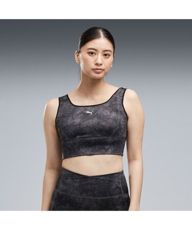 ウィメンズ ヨガ スタジオ ミッド レングス スポーツ ブラトップ ミディアムサポート BRA TOP