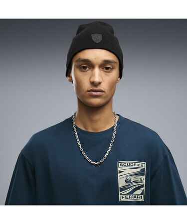 ユニセックス フェラーリ プロ カフレスビーニー FERRARI Cuffless Beanie