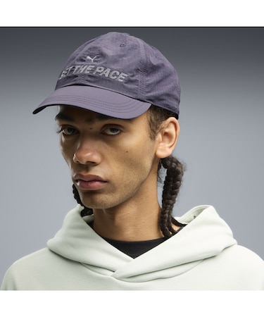 ユニセックス ランカルチャー コレクティブ ショートバイザー BB キャップ RUN CULTURE SHORT VISOR CAP