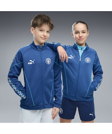 キッズ マンチェスターシティ FC キング アンセム ジャケット 128-164cm MCFC KING Anthem Jacket Jr