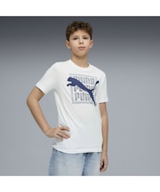 ボーイズ グラフィック キャット 半袖 Tシャツ B 120-160cm GRAPHIC Tee