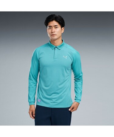 メンズ ゴルフ CG ジク T7 長袖 ポロシャツ ZIKU POLO L/S