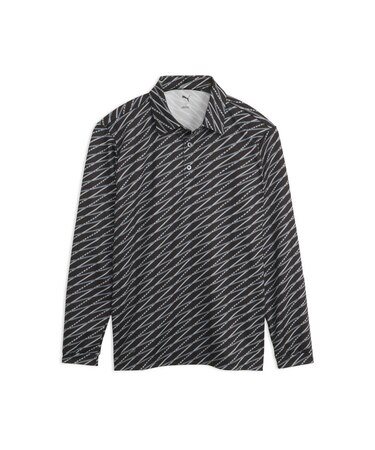 メンズ ゴルフ FOG グラフィック 長袖 ポロシャツ GRAPHIC POLO L/S
