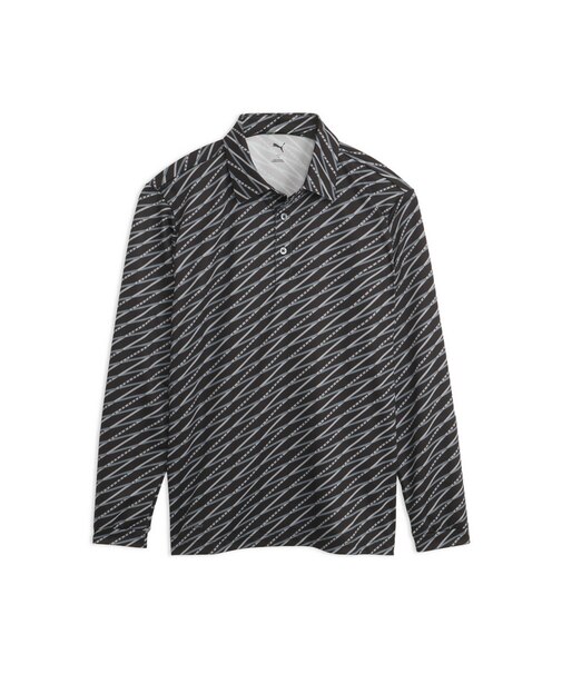 メンズ ゴルフ FOG グラフィック 長袖 ポロシャツ GRAPHIC POLO L/S