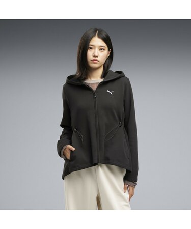 ウィメンズ ESS エレベーテッド MX フルジップ フーディ DK ESS ELEVATED MX FZ HOODIE JA