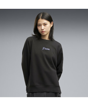 ウィメンズ ESS エレベーテッド MX クルースウェット DK ESS ELEVATED MX CREW DK