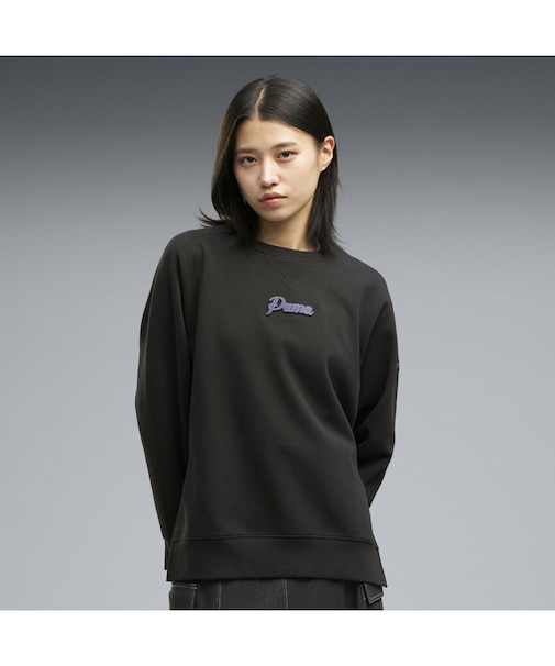 ウィメンズ ESS エレベーテッド MX クルースウェット DK ESS ELEVATED MX CREW DK