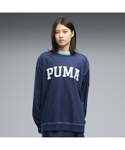 ユニセックス ESS エレベーテッド デニム ライク クルー スウェット ESS ELEVATED DENIM LIKE CREW