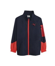 ボーイズ アクティブ スポーツトリコット ライニング ウーブン ジャケット 120-160cm ACTIVE SPORTS TRICOT LINING