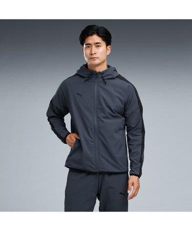 メンズ トレーニング プーマ ボルテージ ウーブン フリース メッシュ ラインド ジャケット VOLTAGE FLEECE LINED JKT