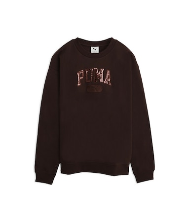 ウィメンズ ESS スパンコール スタンダード クルースウェット ESS SEQUINS Standard Crew
