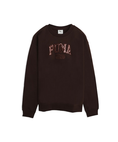 ウィメンズ ESS スパンコール スタンダード クルースウェット ESS SEQUINS Standard Crew