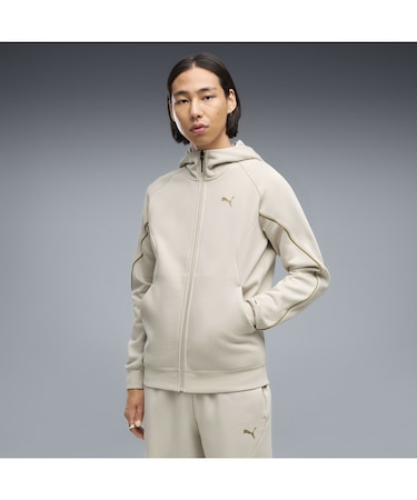 メンズ プーマ スポーツ グラフィック ホリデー フルジップ フーディ PUMA SPORT Full-Zip Hoodie