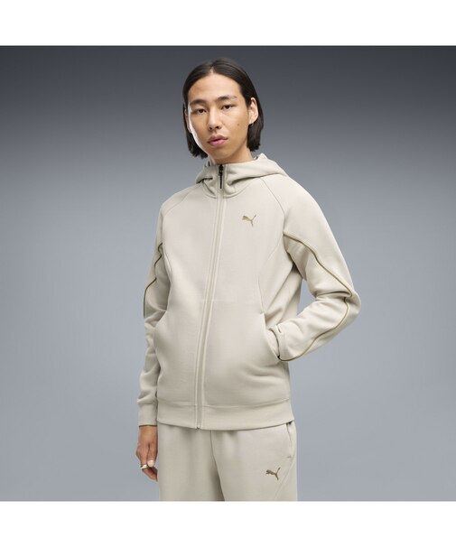 メンズ プーマ スポーツ グラフィック ホリデー フルジップ フーディ PUMA SPORT Full-Zip Hoodie