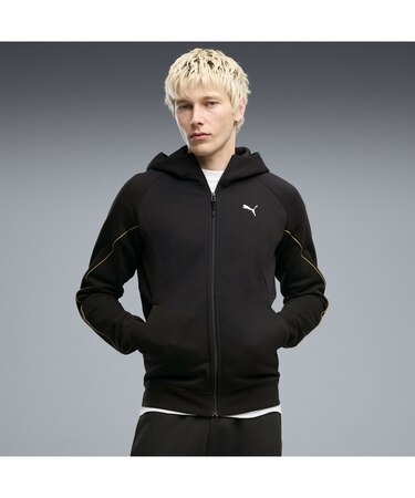 メンズ プーマ スポーツ グラフィック ホリデー フルジップ フーディ PUMA SPORT Full-Zip Hoodie