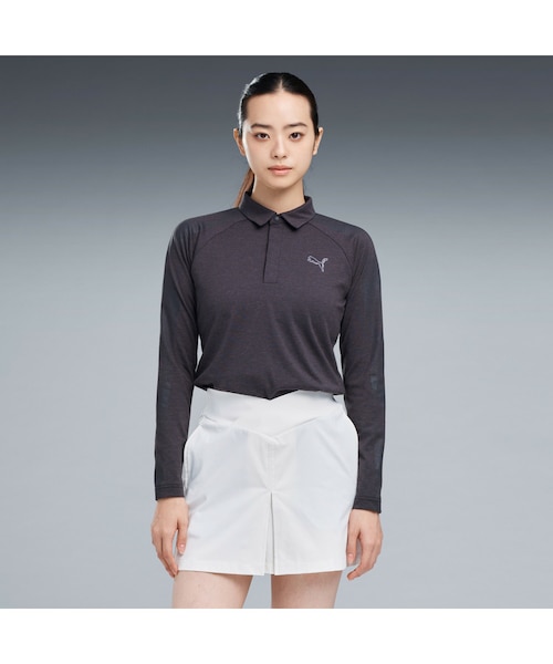 ウィメンズ ゴルフ CG ジク 長袖 ポロシャツ W POLO L/S｜プーマの通販