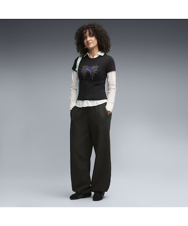 ウィメンズ プーマテック センス リラックス バレル ソフトタッチ スウェットパンツ DK OP PUMATECH SENSE Sweatpants