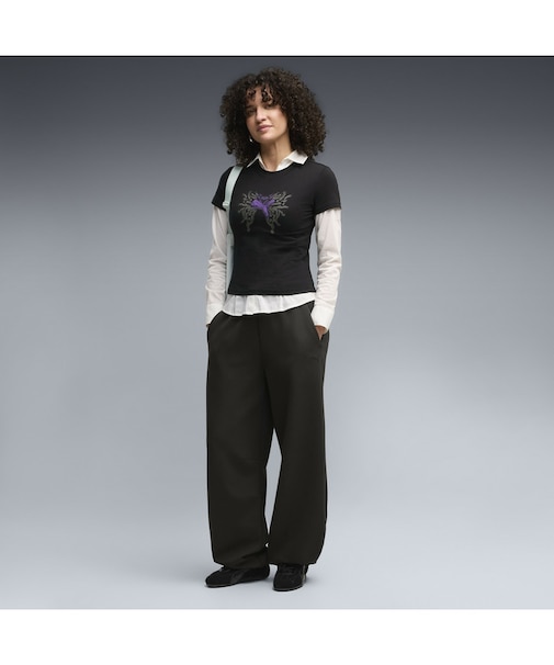 ウィメンズ プーマテック センス リラックス バレル ソフトタッチ スウェットパンツ DK OP PUMATECH SENSE Sweatpants
