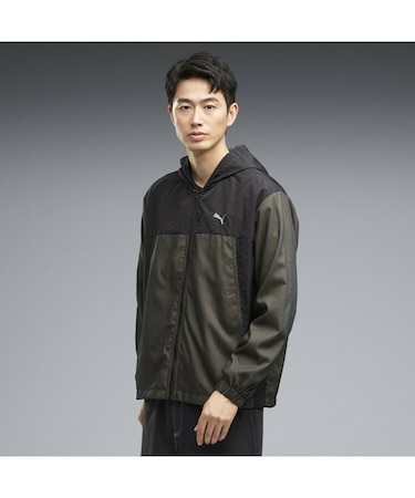 メンズ ESS エレベーテッド デニム ライク ウーブン ジャケット ESS ELEVATED DNM LIKE WV JKT