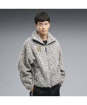 ユニセックス NEKO-san フリース T7 ジップ ジャケット NEKO-SAN FLEECE T7 STAND ZIP