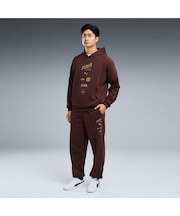 メンズ ESS エレベーテッド ミックス ロゴ パンツ 裏起毛 ESS ELEVATED MIX LOGO PANTS